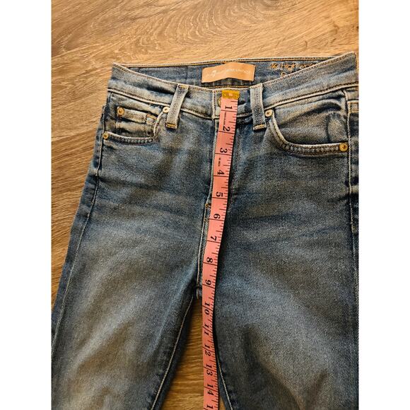 7 For All Mankind Jeans, High Waist Skinny size 23 - Picture 9 of 10